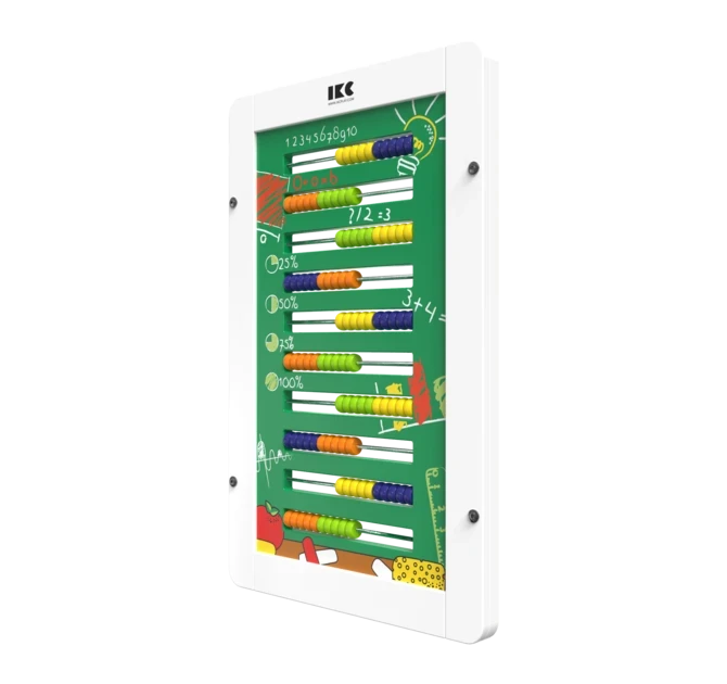 leren rekenen met dit wandspel rekenmachine | IKC Wandspellen muurspellen