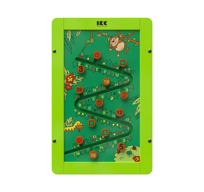 educatief sorteerspel voor kinderen aan de wand | IKC wandspellen muurspellen