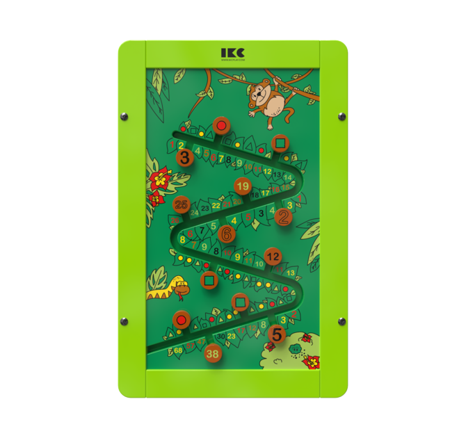 educatief sorteerspel voor kinderen aan de wand | IKC wandspellen muurspellen