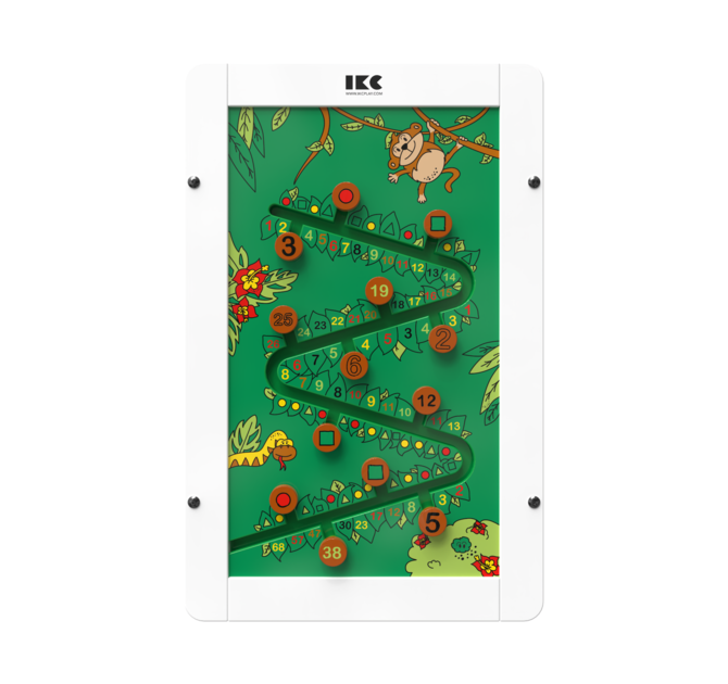 educatief sorteerspel voor kinderen aan de wand | IKC wandspellen muurspellen