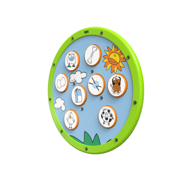 sorteerspel voor kinderen zoek 2 matchende plaatjes bij elkaar |IKC wandspel muurspel