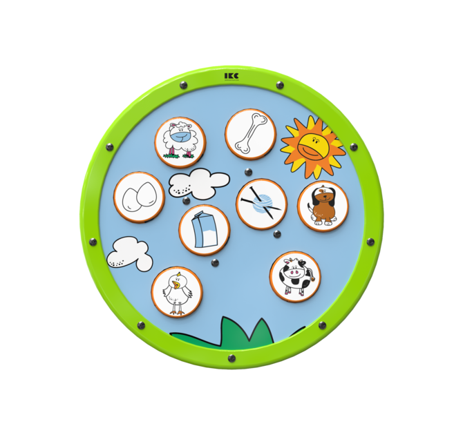 sorteerspel voor kinderen zoek 2 matchende plaatjes bij elkaar |IKC wandspel muurspel