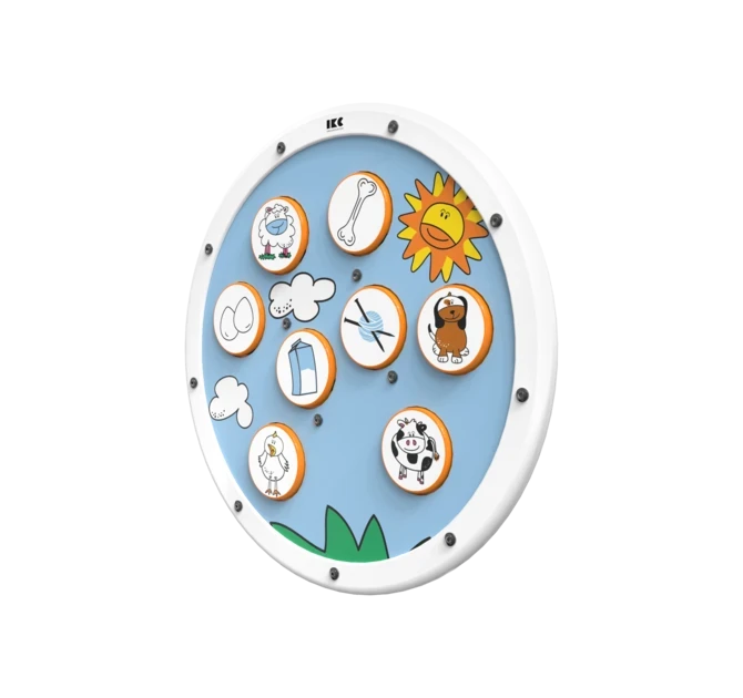 sorteerspel voor kinderen zoek 2 matchende plaatjes bij elkaar |IKC wandspel muurspel