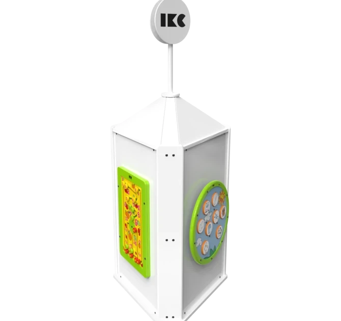 Speeltoren voor een kinderhoek met meerdere spellen interactief  | IKC speelsystemen