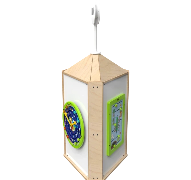 Speeltoren voor een kinderhoek met meerdere spellen  | IKC speelsystemen