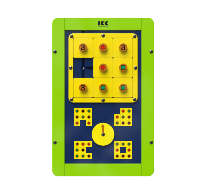 puzzel voor kinderen maak de afbeelding na | IKC wandspellen muurspellen