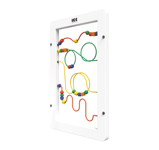 wandspel met kralen voor de fijne motoriek | IKC Wandspellen en muurspellen