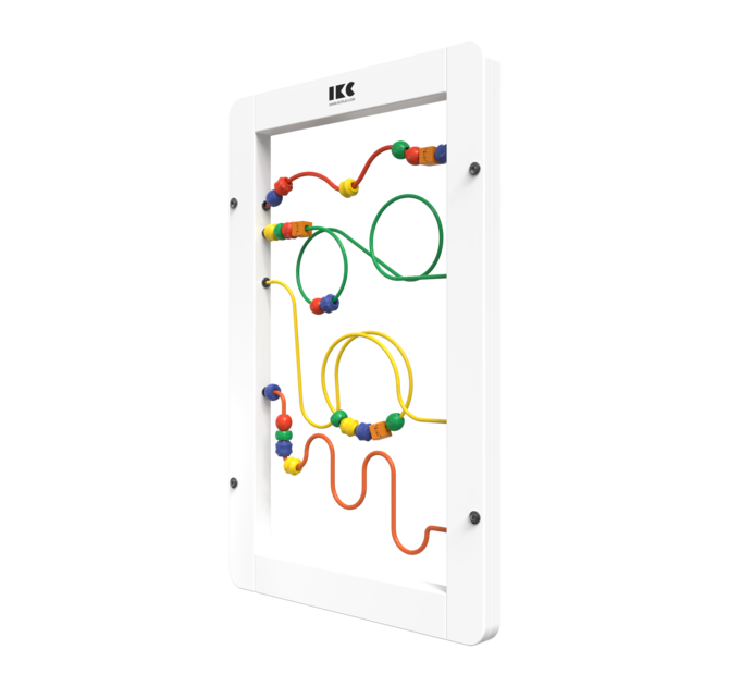 wandspel met kralen voor de fijne motoriek | IKC Wandspellen en muurspellen