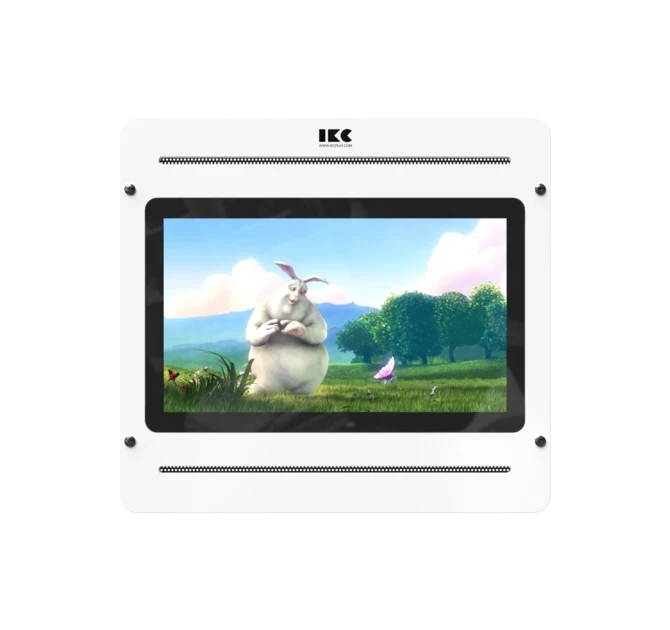 Op deze afbeelding staat een interactief speelsysteem Delta 21 inch TV