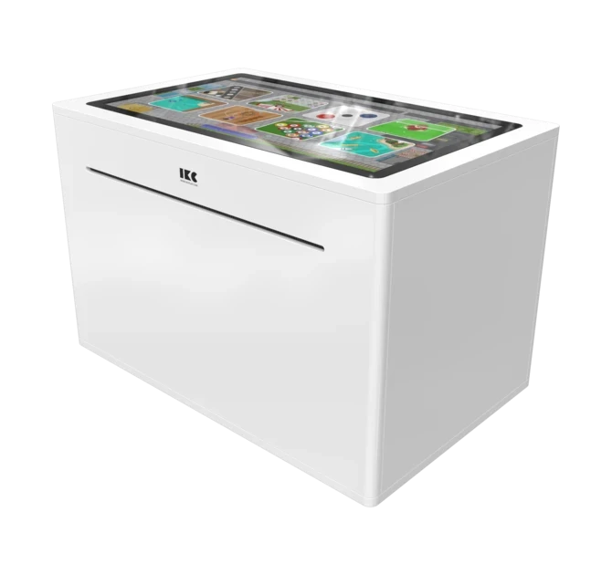Op deze afbeelding staat een interactief speelsysteem Delta 32 inch touchtable