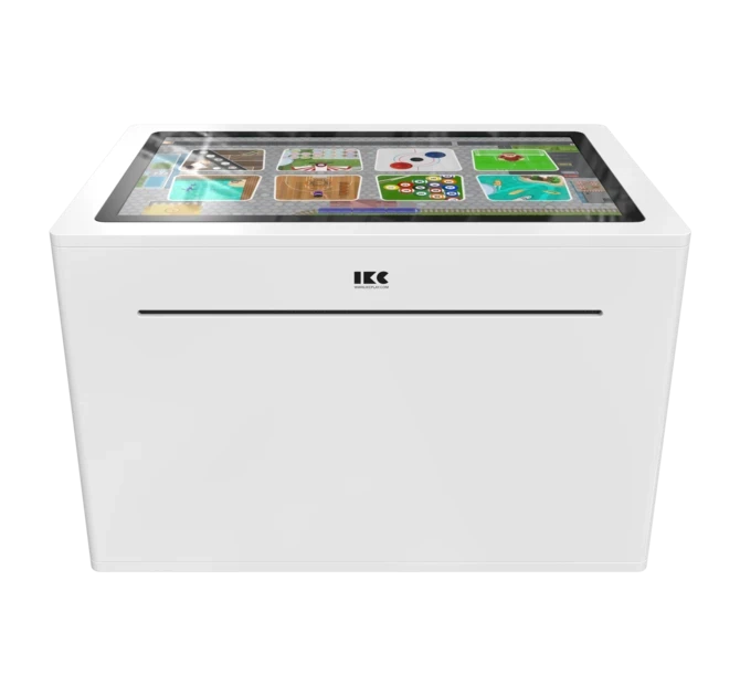 Op deze afbeelding staat een interactief speelsysteem Delta 32 inch touchtable