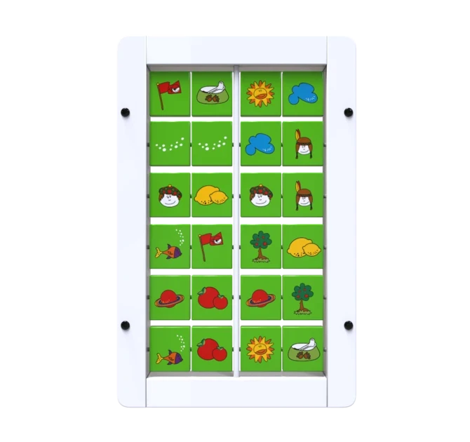 Memory wandspel voor kinderen
