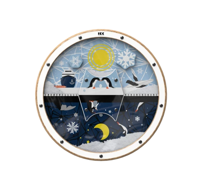 Wandspel speelwiel draaibaar | IKC Wandspellen