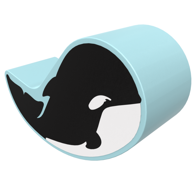 De Softplay Olly is een handgemaakt zacht zitmeubel voor uw kinderhoek 