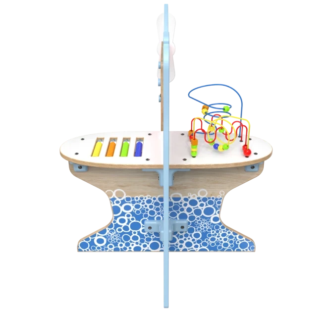De splash down is een vliegtuig speelsysteem met verschillende speelelementen | IKC speelsysteem kinderhoek