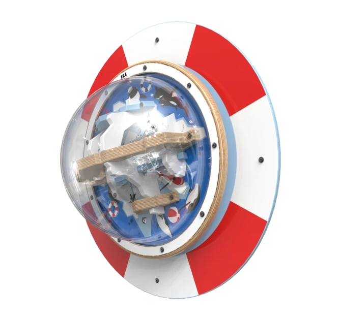 Een wandplaat met de uitstraling van een reddingsband voor uw kinderhoek | IKC Speelsystemen