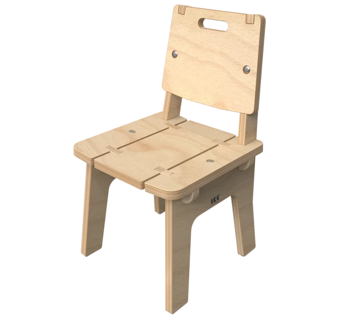 Houten stoel voor kinderen | IKC Kindermeubels