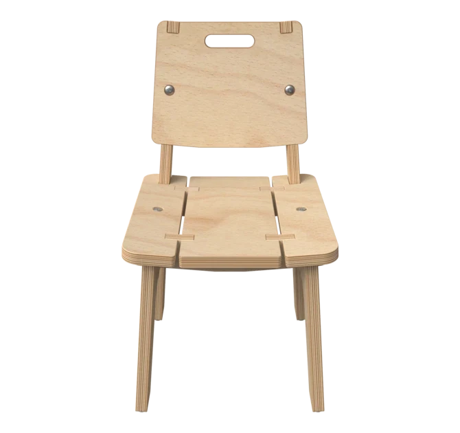 Houten stoel voor kinderen | IKC Kindermeubels