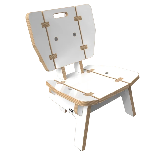 Houten lounge stoel voor kinderen | IKC Kindermeubels