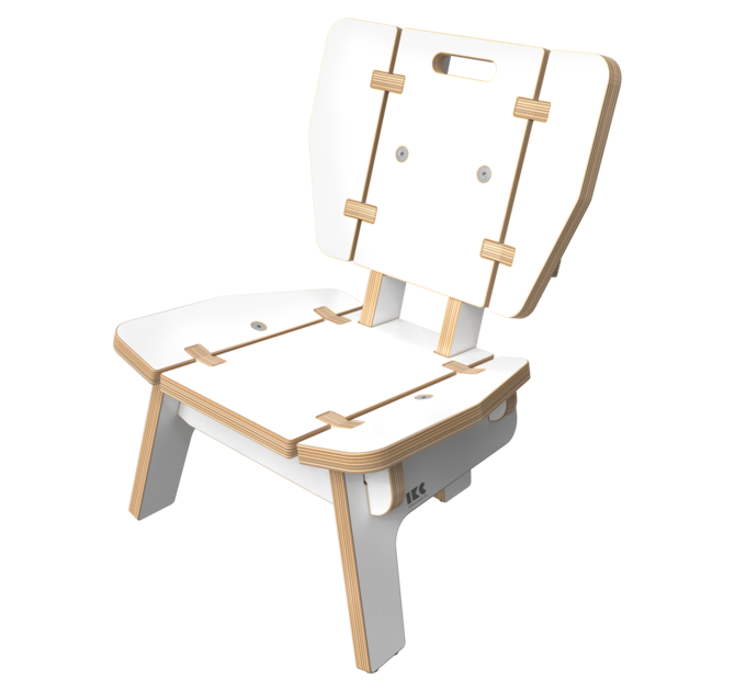 Houten lounge stoel voor kinderen | IKC Kindermeubels