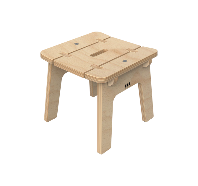 Houten krukje voor kinderen | IKC Kindermeubels
