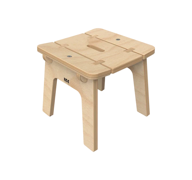 Houten krukje voor kinderen | IKC Kindermeubels