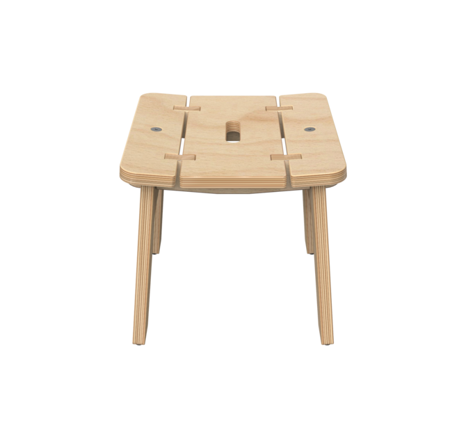 Houten krukje voor kinderen | IKC Kindermeubels