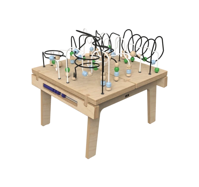 Houten kralentafel voor kinderen | IKC Kindermeubels