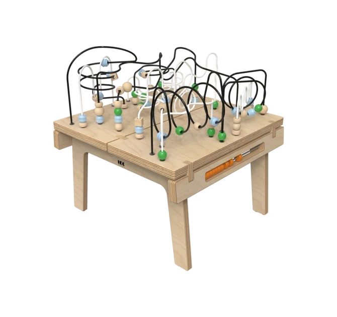 Houten kralentafel voor kinderen | IKC Kindermeubels