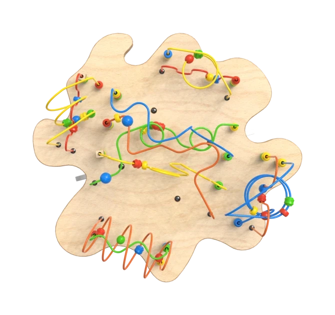 Spelenderwijs de fijne motoriek verbeteren met de kralentafel | IKC Speelsystemen