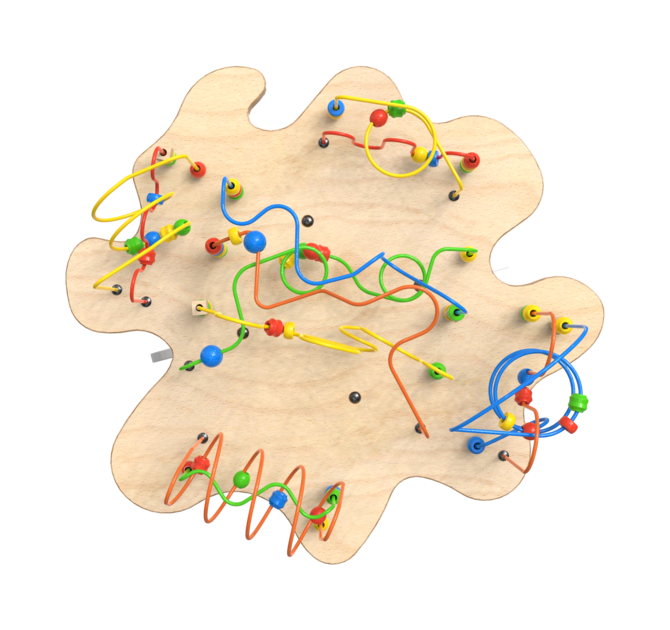 Spelenderwijs de fijne motoriek verbeteren met de kralentafel | IKC Speelsystemen