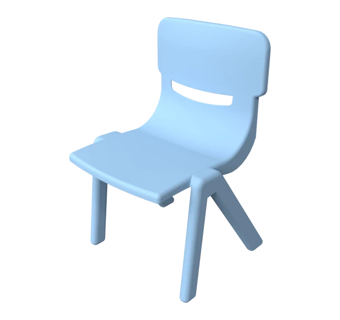 Stevige stapelbare stoel voor kinderen | IKC kindermeubels