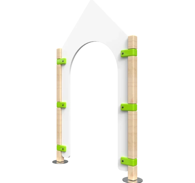 Hekwerk voor kinderhoek entree doorgang | IKC Hekwerken