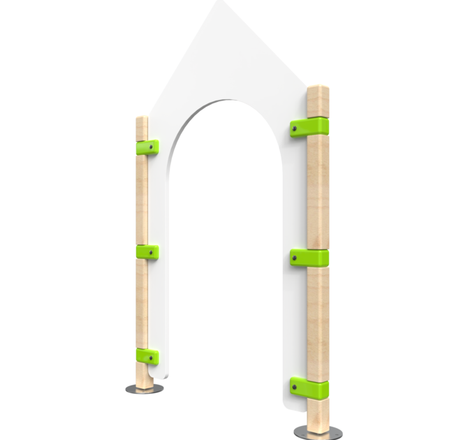 Hekwerk voor kinderhoek entree doorgang | IKC Hekwerken