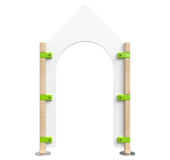 Hekwerk voor kinderhoek entree doorgang | IKC Hekwerken