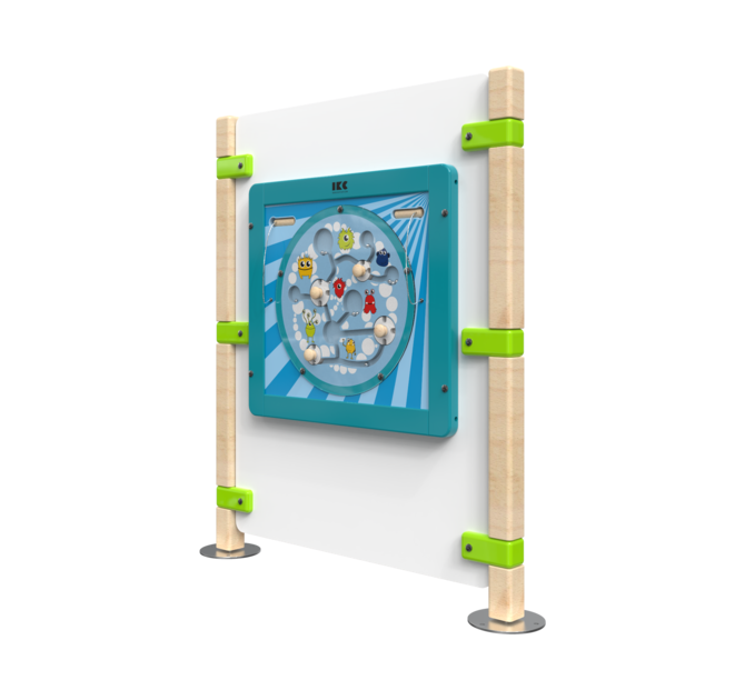 Hekwerk voor kinderhoek voor een wandspel | IKC Hekwerken