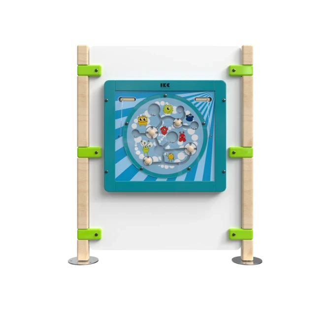 Hekwerk voor kinderhoek voor een wandspel | IKC Hekwerken