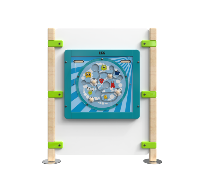 Hekwerk voor kinderhoek voor een wandspel | IKC Hekwerken