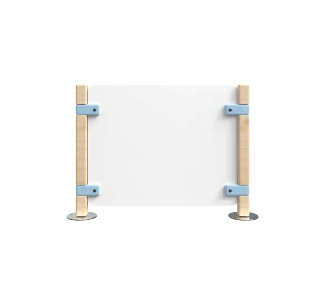 Laag hekwerk voor kinderhoek | IKC Hekwerken