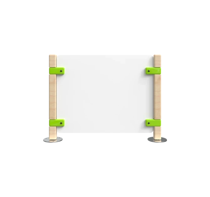 Laag hekwerk voor kinderhoek | IKC Hekwerken