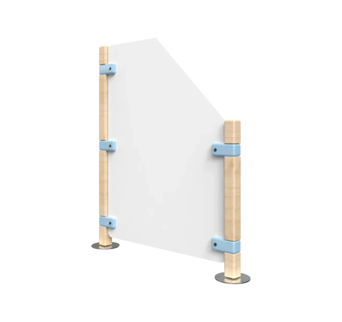 Hekwerk schuin voor kinderhoek | IKC Kinderhoeken