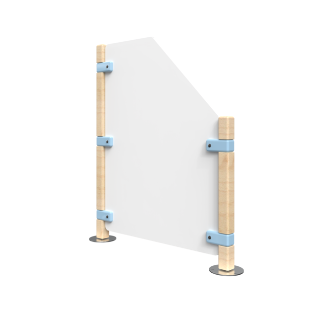 Hekwerk schuin voor kinderhoek | IKC Kinderhoeken