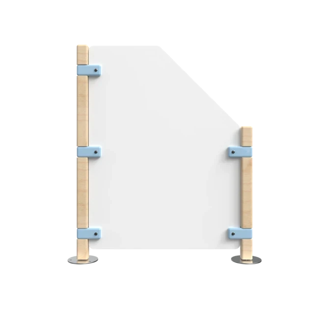 Hekwerk schuin voor kinderhoek | IKC Kinderhoeken