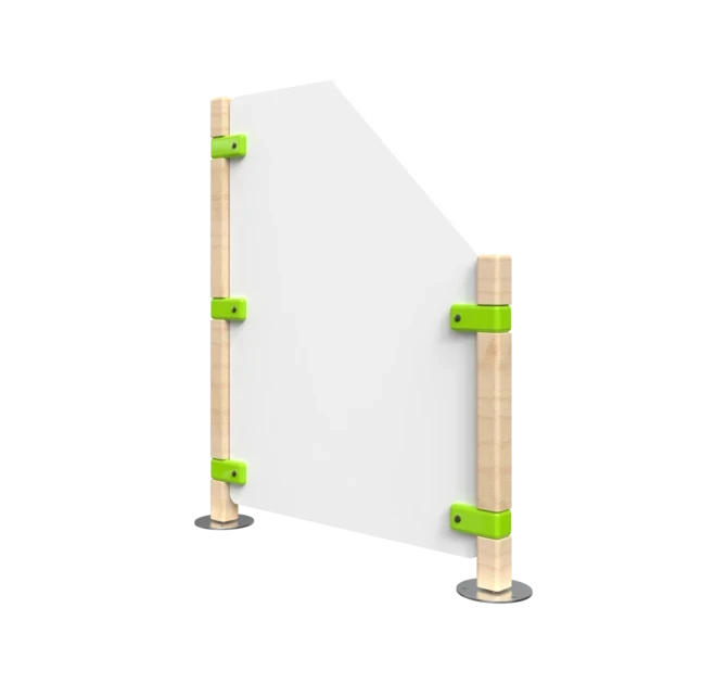 Hekwerk schuin voor kinderhoek | IKC Kinderhoeken