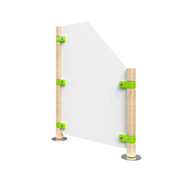 Hekwerk schuin voor kinderhoek | IKC Kinderhoeken