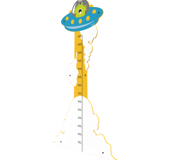 Opmeten hoe lang je al bent met een monster meetlat | IKC Speelsystemen
