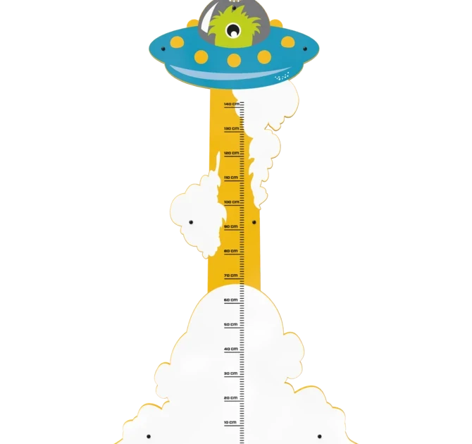 Opmeten hoe lang je al bent met een monster meetlat | IKC Speelsystemen