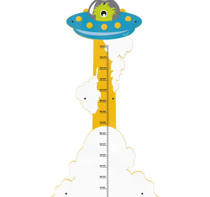Opmeten hoe lang je al bent met een monster meetlat | IKC Speelsystemen