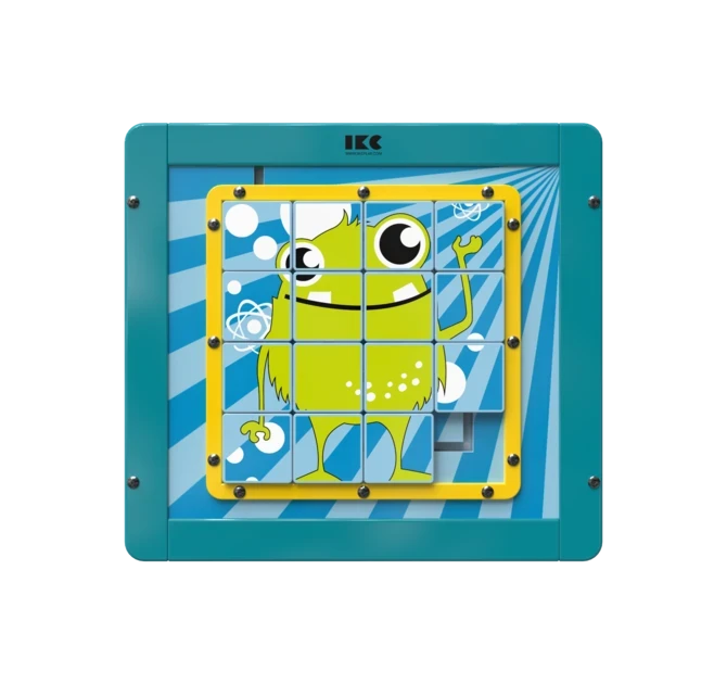 Houten schuifpuzzel voor kinderen | IKC wandspellen en muurspellen voor kinderen 