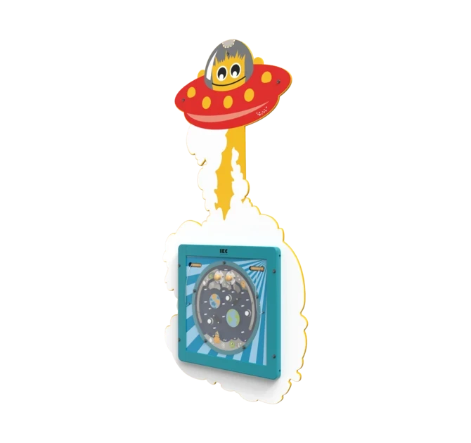 Een wandplaat voor het bevestigen van een wandspel | IKC speelsystemen